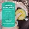 image:imageBadger Baby Balm Organic Calendula Cream Soothes Diaper Rash Cradle Cap amp Dry Skin 100 Organic Baby Cream Pediatrician Tested amp Long Lasting 2 oz Tin2 Ounce Pack of 2