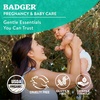 image:imageBadger Baby Balm Organic Calendula Cream Soothes Diaper Rash Cradle Cap amp Dry Skin 100 Organic Baby Cream Pediatrician Tested amp Long Lasting 2 oz Tin2 Ounce Pack of 1