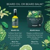 image:imageBadger Beard Grooming Kit Organic Beard Oil Bottle  Organic Beard Balm Tin Subtle Masculine Scent Organic Mens Beard Care for Healthy Beard Growth 2Pack