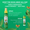 image:imageBadger Bug Repellent Easy to Use Travel Stick DEETFree Mosquito Repellent amp Insect Protection Certified Organic Essential Oil Balm4 Fl Oz and 06 Ounce 2 items