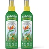 image:imageBadger Bug Spray 3Hour DEETFree Mosquito Repellent Family Friendly Citronella amp Organic Essential Oils Natural amp Vegan Insect Repellent Spray 8 fl oz Family Size Aluminum Bottle 2PackBug Spray