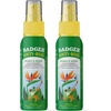 image:imageBadger Bug Spray 3Hour DEETFree Mosquito Repellent Family Friendly Citronella amp Organic Essential Oils Natural amp Vegan Insect Repellent Spray 8 fl oz Family Size Aluminum Bottle 2PackBug Spray