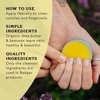 image:imageBadger Cuticle Cream Deep Hydration for Dry Cracked Cuticles amp Hangnails 100 Organic Cuticle Balm with Rich Shea Butter for Strong Healthy Nails NonGreasy Cuticle Oil 75oz Tin075 Ounce Pack of 1
