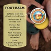 image:imageBadger Foot Balm 100 Organic Foot Cream for Dry Cracked Heels and Feet Fast Acting Foot Care for Women amp Men AllNatural Cracked Heel Treatment 2 oz TinPeppermint  Tea Tree