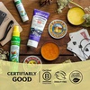 image:imageBadger Foot Balm 100 Organic Foot Cream for Dry Cracked Heels and Feet Fast Acting Foot Care for Women amp Men AllNatural Cracked Heel Treatment 2 oz TinPeppermint  Tea Tree