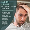 image:imageBadger Hair Pomade for Men Organic Easy to Use Subtle Masculine Scent Medium Hold Hair Pomade with Medium Shine Finish Nourishes Hair amp Scalp 2 oz Tin2 Ounce Pack of 1