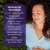 image:imageBadger Headache Soother 100 Organic Essential Oil Aromatherapy AllNatural Headache Relief wPeppermint Eucalyptus amp Lavender 6 ozHeadache Soother