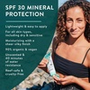 image:imageBadger Mineral Daily and Face Sunscreen Combo SPF 30 Lightweight Organic Mineral Sunscreens with Zinc Oxide Hydrating Everyday Sunscreen Lotions for Face amp Body Vegan amp Unscented 2Pack4 Fl Oz Pack of 1