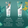 image:imageBadger Mineral Daily and Face Sunscreen Combo SPF 30 Lightweight Organic Mineral Sunscreens with Zinc Oxide Hydrating Everyday Sunscreen Lotions for Face amp Body Vegan amp Unscented 2Pack4 Fl Oz Pack of 1