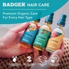 image:imageBadger Organic Jojoba Hair Oil amp Dry Scalp Treatment Soothing amp Moisturizing Itchy Dry Scalp Oil Rosemary Hair Oil Organic Jojoba Oil Hair amp Scalp Moisturizer 2 fl oz Glass BottleArgan Oil