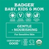 image:imageBadger Pregnant Belly Oil and Belly Butter Rose amp Vanilla Certified Organic Gentle amp Soothing for Stretched Skin During amp After Pregnancy