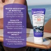 image:imageBadger Reef Safe Mineral Sunscreen SPF 50 98 Organic with Zinc Oxide Non Toxic Water Resistant Unscented amp Hypoallergenic Broad  Spectrum For Adventure amp Sport 29 fl oz 2 Pack29 Fl Oz Pack of 4