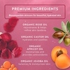 image:imageBadger Rose Face Cleansing Oil Organic Facial Oil Cleanser amp Makeup Remover Oil Cleansing Method NonGreasy Moisturizing Skin Balancing Gentle Face Cleanser wPure Rose Oil 2 fl oz Glass BottleOrganic Rose Oil