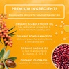 image:imageBadger Rose Face Oil 100 Organic Face Moisturizer Nourishing amp Soothing Organic Jojoba Oil amp Rose Oil Vegan Antioxidant Rich Moisturizing Facial Oil 1 fl oz Glass BottleSea Buckthorn