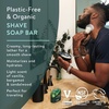 image:imageBadger Shaving Soap Puck Organic Moisturizing Shave Soap Bar Rich Lasting Lather Light Natural Scent Plastic Free amp Vegan Shave Soap for Men amp Women 315 oz Bar