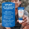 image:imageBadger Sport Mineral Sunscreen Reef Safe SPF 40 98 Organic with Zinc Oxide Water Resistant Hawaii Reef Act 104 Compliant Unscented amp Hypoallergenic For Sports amp Adventures 29 fl oz 2Pack29 Fl Oz Pack of 3