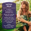 image:imageBadger Tattoo Balm Organic Tattoo Aftercare Soothing Moisturizing Protecting Healing Tattoo Cream Light Herbal Sweet Scent Long Lasting Rich Tattoo Butter 2 oz Tin