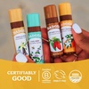 image:imageBadger Vanilla Bean Cocoa Butter Lip Balm Long Lasting Hydrating Lip Care 100 Organic Lip Balm Large Size Stick 4packSweet Orange