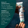 image:imageBadger Zinc Oxide Face Sunscreen SPF 30 Lightweight Mineral Sunscreen for Face Matte Finish No White Cast Vegan Water Resistant Unscented Mineral Sunblock Facial Lotion 17 fl oz 2Pack17 Fl Oz Pack of 2