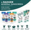 image:imageBadger Zinc Oxide Face Sunscreen SPF 30 Lightweight Mineral Sunscreen for Face Matte Finish No White Cast Vegan Water Resistant Unscented Mineral Sunblock Facial Lotion 17 fl oz 2Pack17 Fl Oz Pack of 2
