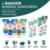 image:imageBadger Zinc Oxide Face Sunscreen SPF 30 Lightweight Mineral Sunscreen for Face Matte Finish No White Cast Vegan Water Resistant Unscented Mineral Sunblock Facial Lotion 17 fl oz 2Pack17 Fl Oz Pack of 1