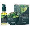 image:imageBadger Beard Grooming Kit Organic Beard Oil Bottle  Organic Beard Balm Tin Subtle Masculine Scent Organic Mens Beard Care for Healthy Beard Growth 2Pack