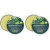 image:imageBadger Mustache Wax Medium Hold Light Masculine Scent Easy to Apply Certified Organic Versatile Moustache amp Beard Wax 75 oz Tin075 Ounce Pack of 2
