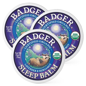 image:imageBadger  Natural Sleep Balm Lavender amp Bergamot Relaxing and Calming Balm for Children and Adults 2 oz075 Ounce Pack of 3