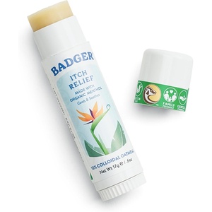 image:imageBadger Bug Bite Itch Relief Stick Natural amp Organic Anti Itch Cream for Bug Bites Rashes amp Poison Ivy Fast Itchy Skin Relief After Bite Works Great Smells Great Easy to Use 6 oz06 Ounce Pack of 1