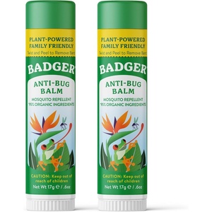 image:imageBadger Bug Repellent Easy to Use Travel Stick DEETFree Mosquito Repellent amp Insect Protection Certified Organic Essential Oil Balm06 Ounce Pack of 2