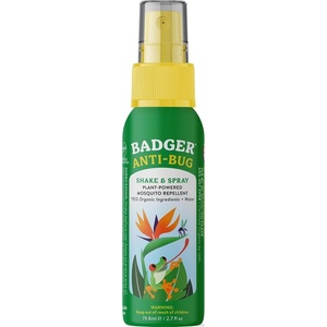 image:imageBadger Bug Spray 3Hour DEETFree Mosquito Repellent Family Friendly Citronella amp Organic Essential Oils Natural amp Vegan Insect Repellent Spray 8 fl oz Family Size Aluminum Bottle 2PackBug Spray