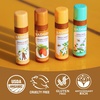 image:imageBadger Creamy Cocoa Cocoa Butter Lip Balm Large Stick Fair Trade 4PackCocoa  Vanilla  Orange  Mint