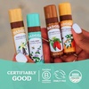 image:imageBadger Creamy Cocoa Cocoa Butter Lip Balm Large Stick Fair Trade 4PackCool Mint