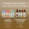 image:imageBadger Creamy Cocoa Cocoa Butter Lip Balm Large Stick Fair Trade 4PackCreamy Cocoa