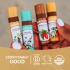 image:imageBadger Creamy Cocoa Cocoa Butter Lip Balm Large Stick Fair Trade 4PackVanilla Bean